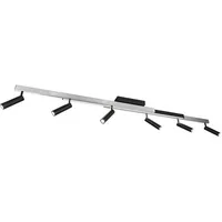 Trio Deckenleuchte ZENO (BHT 180x23x8.50 cm - grau -