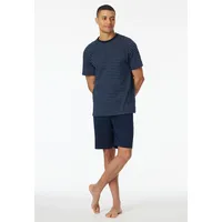 SCHIESSER Schlafanzug Casual Essentials Dunkelblau 56