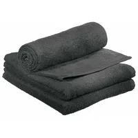 Comair 3er Kabinett Handtuch anthrazit 50 x 90 cm