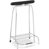 Uniprodo Müllsackständer mit Fußpedal STAHL