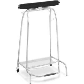 Uniprodo Müllsackständer mit Fußpedal STAHL