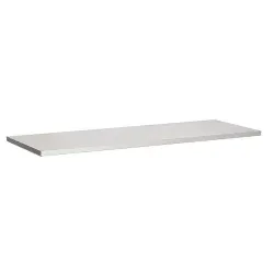 Gastro-Inox Edelstahl Arbeitsplatte, Tiefe 700 mm 301.010 , Maße: (L x T) 1900 x 700 mm