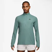Nike Herren Trail Half Zip Longsleeve (Größe S, gruen)
