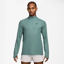 Nike Herren Trail Half Zip Longsleeve (Größe S, gruen)