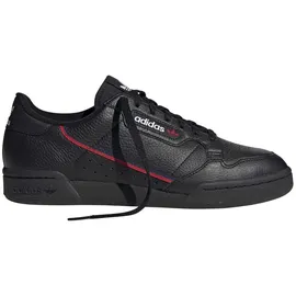 Adidas Continental 80 Core Black / Scarlet / Collegiate Navy 38 2/3