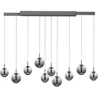 neuhaus pure E-Infinity 10-flg. LED 35 cm rund/mystic grau