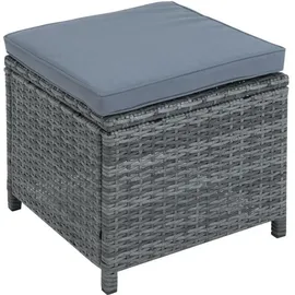 Estexo Polyrattan Sofa Set 7-tlg. grau