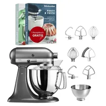 KitchenAid Artisan 5KSM175 Medaillon Silber