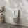 Kronenbach Cube Wand-WC mit WC-Sitz Weiß glänzend
