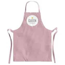la vida Schürze - Queen of the Day (Rosa)