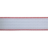 AKO Band Topline Plus, 200m, 20mm, weiß/rot, 5 x 0,3mm TriCOND