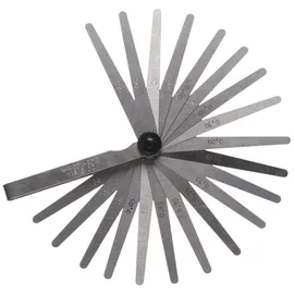 Masidef Fühlerlehre 20 Blatt Grau 0,05-1,00 mm