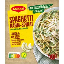MAGGI Saucen Spaghetti Rahm-Spinat 31 g