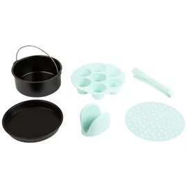 Jata JESA2090, Zubehör-Set, Jata, Schwarz, Mintfarbe, Silikon, Edelstahl, Silikon, 750 g - Schwarz/Grün