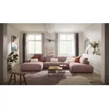 Musterring Wohnlandschaft Lucia viel Platz, bequem, U-Form, Verschiedene Farben, inkl. Kopfstütze, Gesamtbreite 434 cm rosa