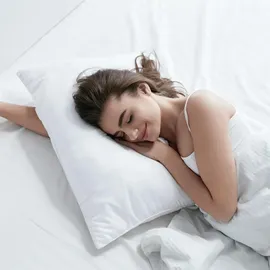 Wometo Premium Kopfkissen 80 x 80 cm Weiß