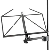 K&M König & Meyer 11505 Noten- und Konzepthalter, schwarz