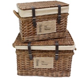 Frank Flechtwaren Universaltruhe "My Storage", im 2er Set