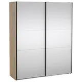 Tvilum Schiebetürenschrank Como 179 x 221 x 67 cm Braun