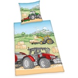 Herding Young Collection Traktor 135 x 200 cm + 80 x 80 cm