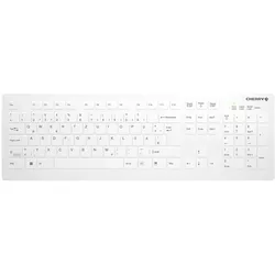Cherry Hygiene-Tastatur kabellos AK-C8112  weiß