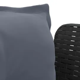 vidaXL 1-Sitzer Sessel 1 x 1 x 1 cm grau