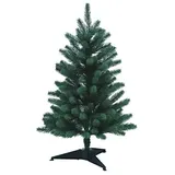 Xenotec PE-BO85 Künstlicher Weihnachtsbaum Tanne Grün mit Ständer