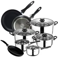 San Ignacio Toledo Topf-Set 8-tlg. 3 x Bratpfanne + 5 x Kochtopf
