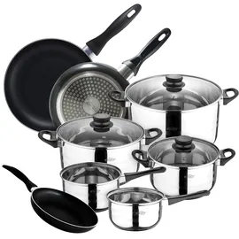 San Ignacio Toledo Topf-Set 8-tlg. 3 x Bratpfanne + 5 x Kochtopf