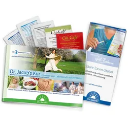 Dr. Jacob's Basen-Kur Probierpaket pH-Balance, Basenpulver & Chi-Cafe