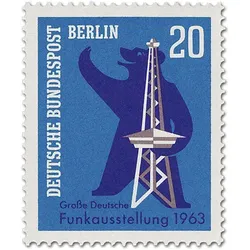 Briefmarken-Jahrgangssatz Berlin 1963, postfrisch