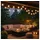 GLOBO LED-Lichterkette Kunststoff 230 cm Schwarz
