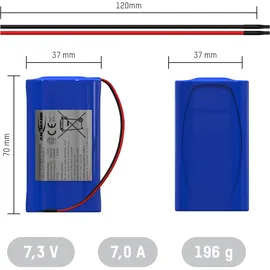 Ansmann Akkupack 2S2P 7,2V/7000mAh