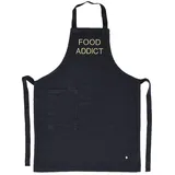 Kinderschürze, Schwarz, Textil, 65x50 cm, Kochen, Geschirrtücher & Schürzen, Schürzen