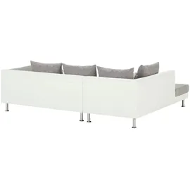 Höffner Ecksofa ¦ grau ¦ Maße (cm): B: 255 H: 86 T: 205.0