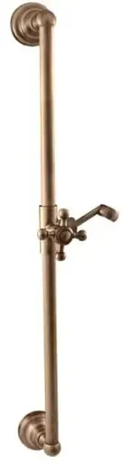 RAV SLEZÁK Duschstange mit Duschhalter Antikes Messing MD0553SM