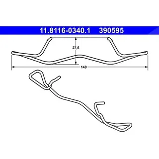 ATE Feder, Bremssattel