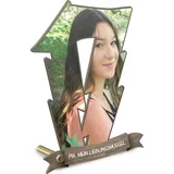 17 Geburtstag Muggel - Geschenk Mädchen 17 Jahre Zauberin personalisiert - Foto Motiv Holzbild opt. mit Sockel - 17 Geburtstag Mädchen, 17 Jahre Geburtstag, 17. Geburtstag Frau, 17 Geburtstag Junge
