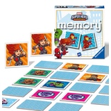 Ravensburger Marvel Super Hero Adventures Mini Memory - Matching Picture Snap Pairs Games for Kids Age 3 Years Up