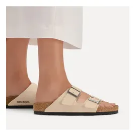 Birkenstock Arizona Birko-flor schmal sandcastle 41
