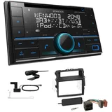 Kenwood 2-DIN Autoradio Bluetooth DAB+ für Opel Vivaro Facelift 2011-2014