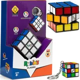 Spin Master Original Rubik's Cube Rubik's Classic (Würfel + Schlüsselanhänger)