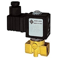 Riegler 2/2-MV,MS,NO,direktg.,230-240V,50-60Hz,16VA,FKM,G1/8,PN0-14bar