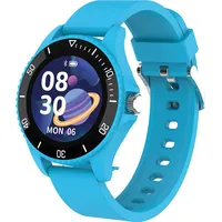 MaxLife MXSW-210 BT 40 mm Kunststoffgehäuse Blau Sportarmband Blau M