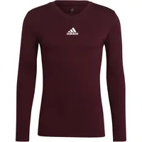 Adidas Team Base Longsleeve Herren - team maroon