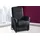 sit&more TV-Sessel Charlie Baumwolle/Kunstleder/Mikrofaser 76 x 103 x 91 cm Schwarz mit Motor und Aufstehhilfe