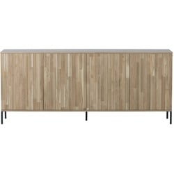 Sideboard New Gravure Holz Braun Eiche