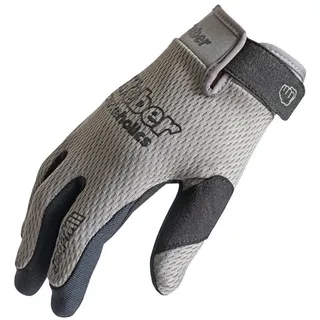Weber GmbH Fahrradhandschuhe Weber #Werkeholics Ultra Lite Handschuhe grau/schwarz mit hervorragendem Grip, ultra-leicht und luftdurchlässig grau|schwarz XXL