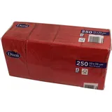 Duni Servietten 33 x 33 cm 3-lagig, rot