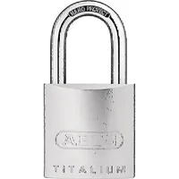ABUS Zylindervorhangschloss 86TI/55 o.Zyl.Schlosskörper-B.55mm Titalium ABUS
